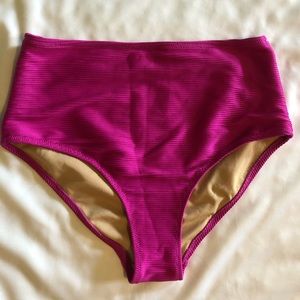 Old Navy High Waist Swim Bottoms, NWOT, Women’s size small